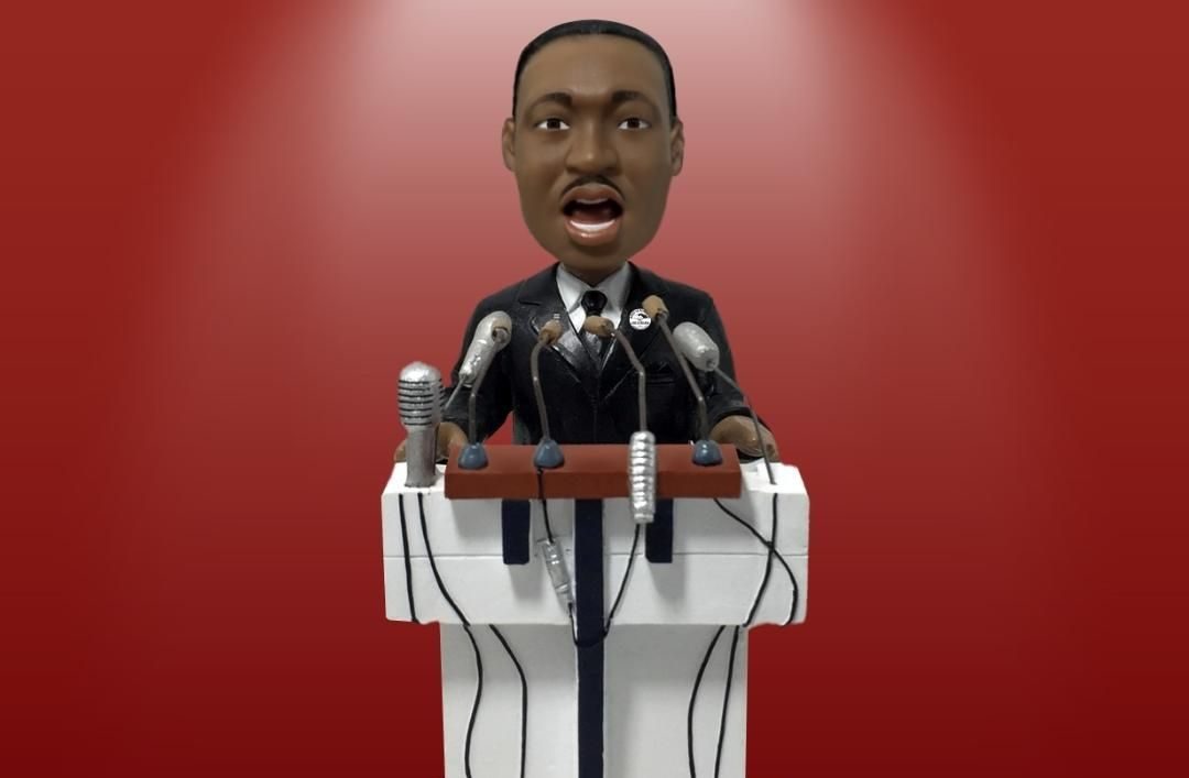 Talking Bobble First Dr. Martin Luther King, Jr. Talking Bobblehead Unveiled