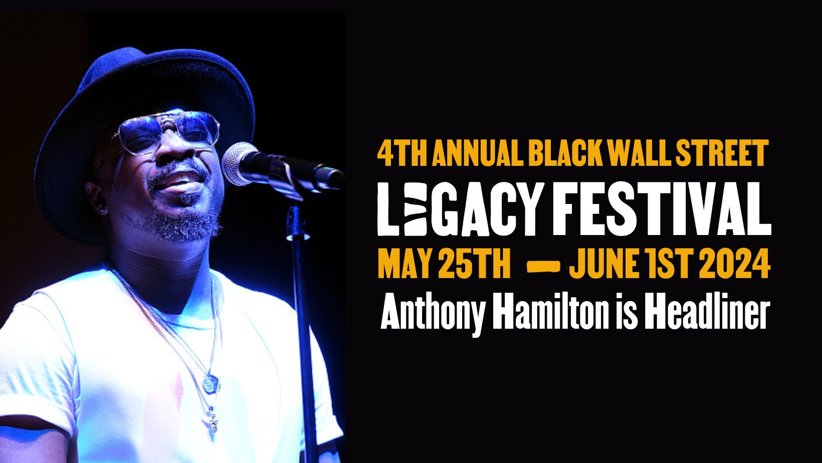 The 4th Annual Black Wall Street Legacy Festival returns with Anthony