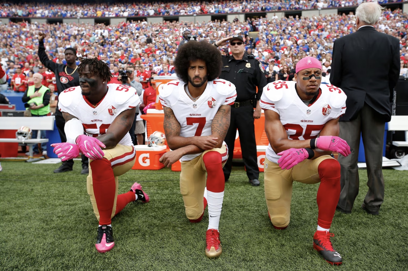 Colin Kaepernick says taking a knee was 'absolutely worth it"